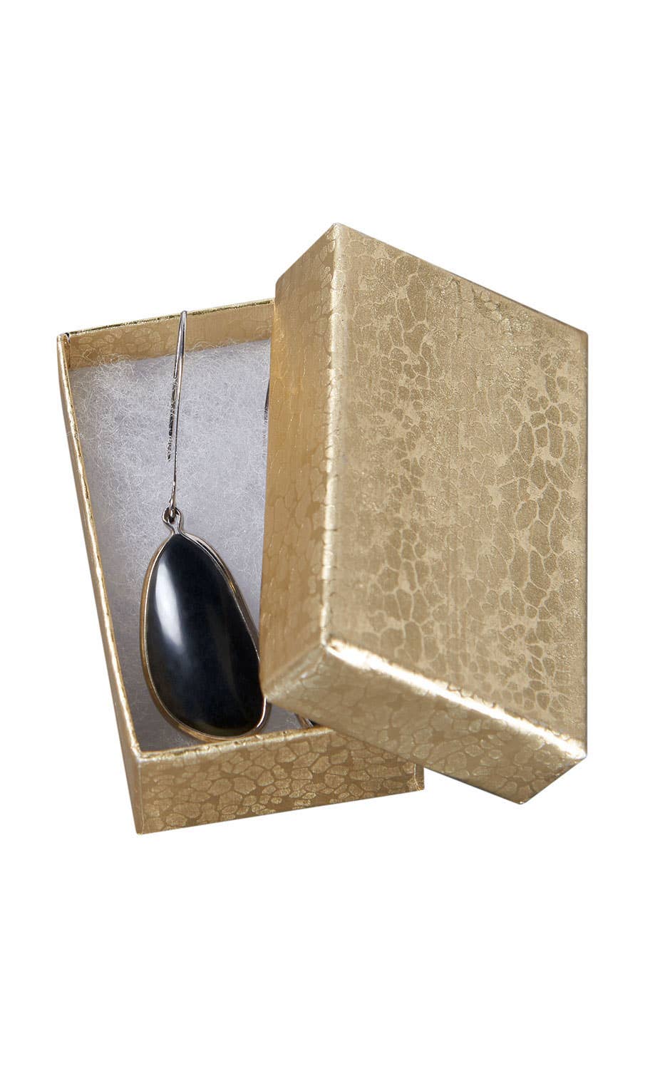 Cotton-Filled Jewelry Boxes: Kraft / Case of 100 / 5¼" × 3¾" × ⅞"