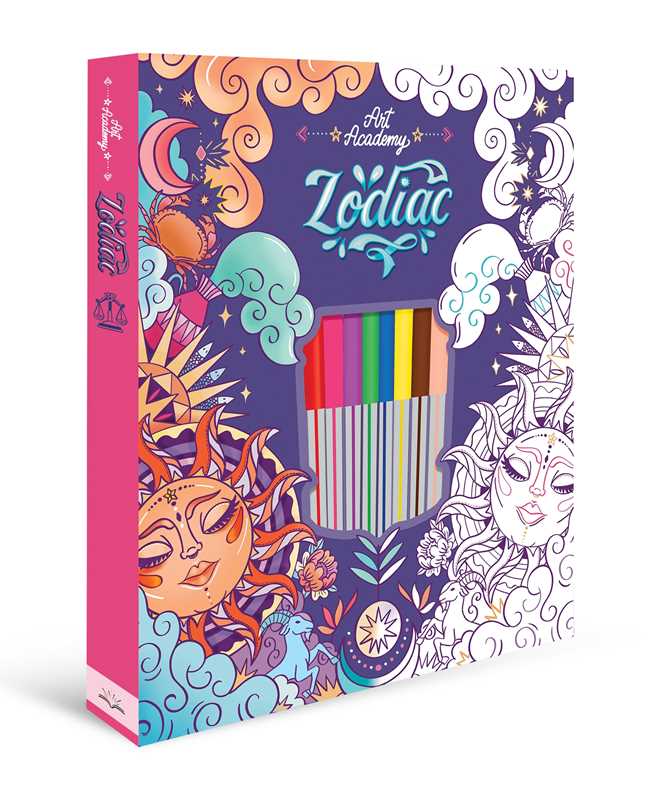 Art Academy Zodiac by IglooBooks: Kit - Paperback 32 pages / English