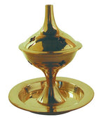 3.5" Brass Incense Burner