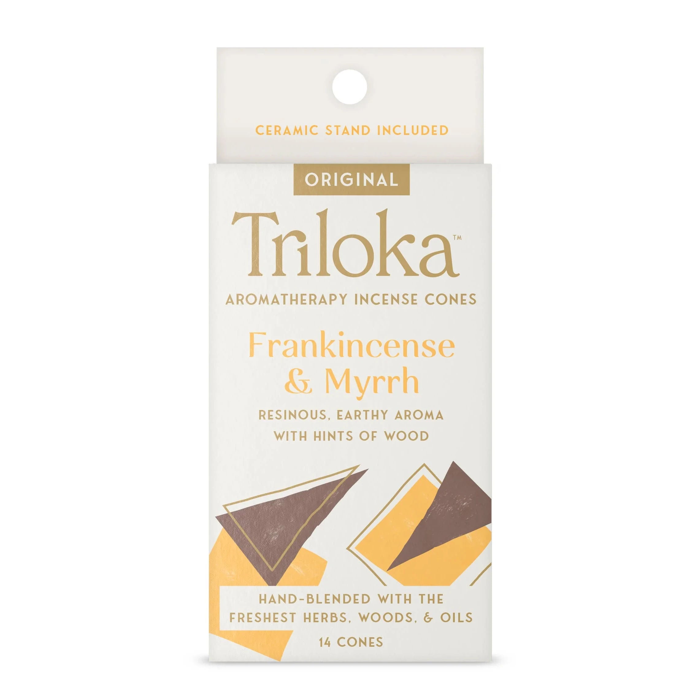 Triloka Cones Frankincense & Myrrh