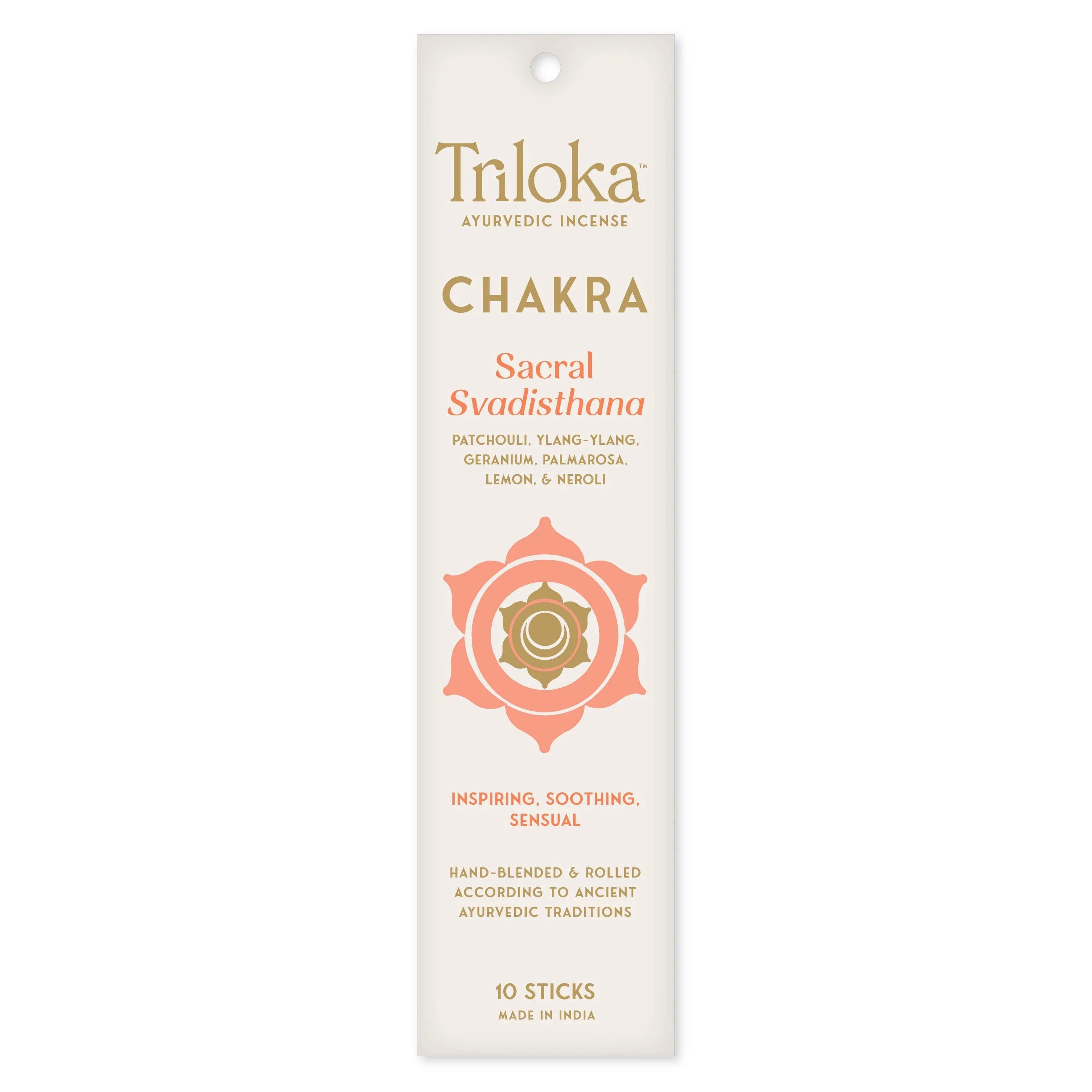 Triloka Chakra Sacral Incense