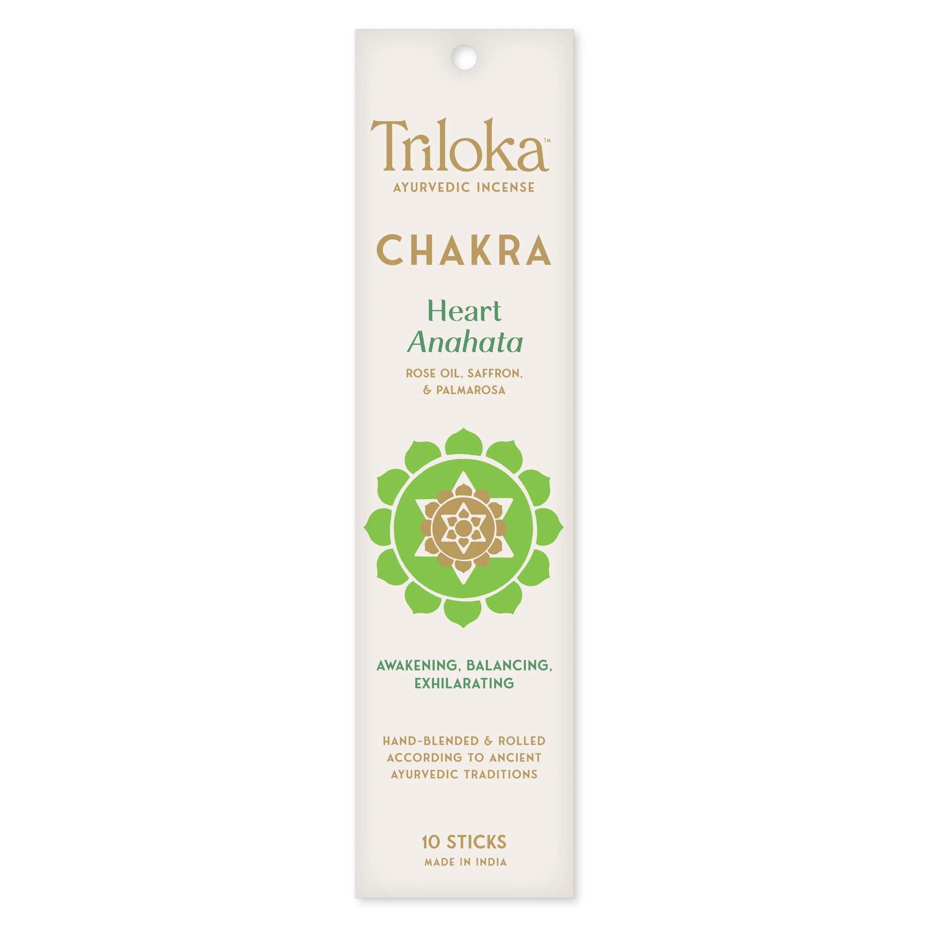Triloka Chakra Heart Incense