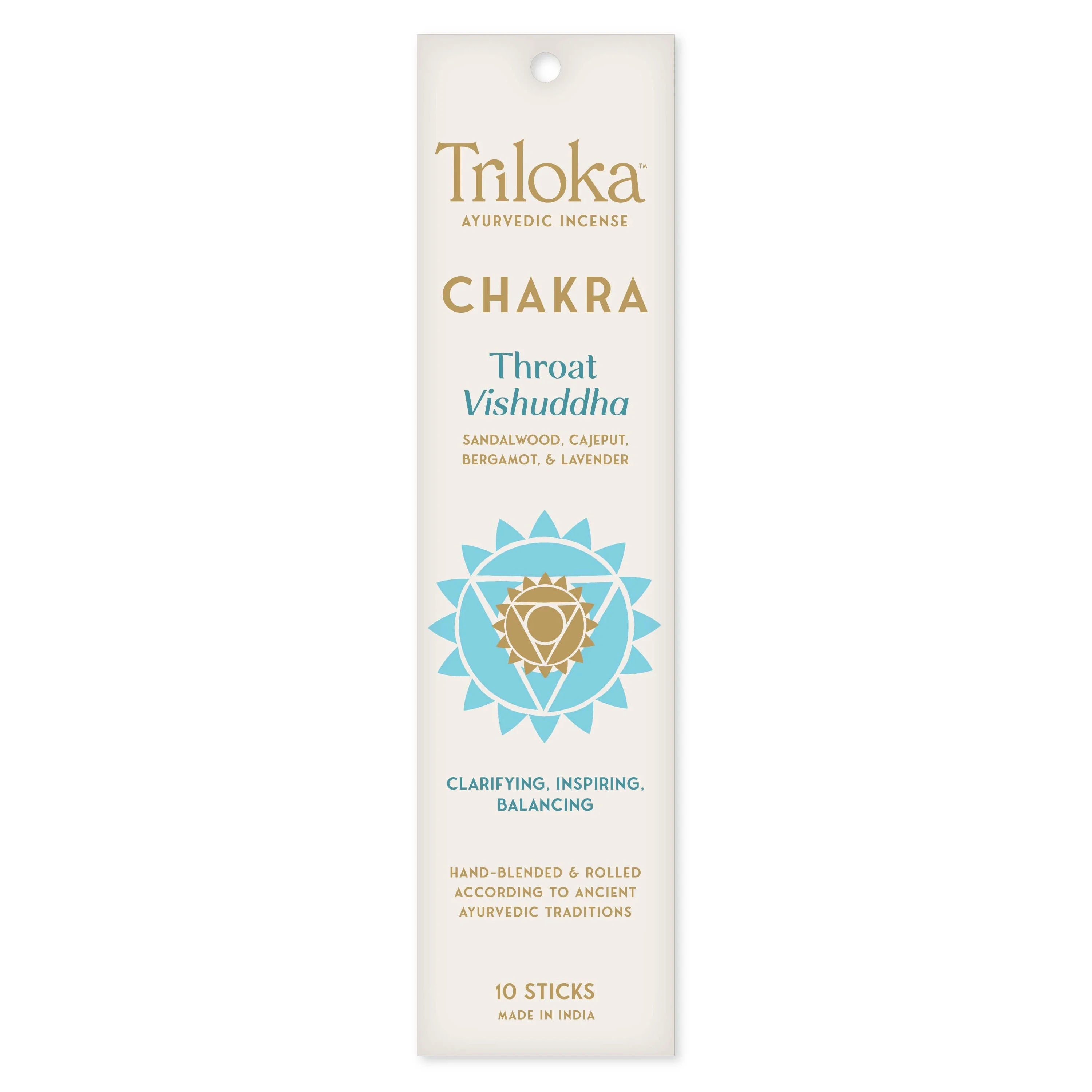 Triloka Chakra Throat Incense