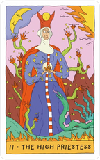 Whimsical Witch Tarot in a Tin