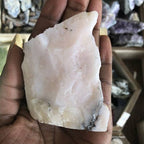 Raw Pink Opal healing stone: Extra-Large