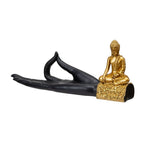 Golden Buddha Hand Incense Burner