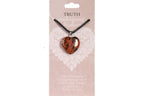 Heart Pendants: Truth (Mahogany Obsidian)