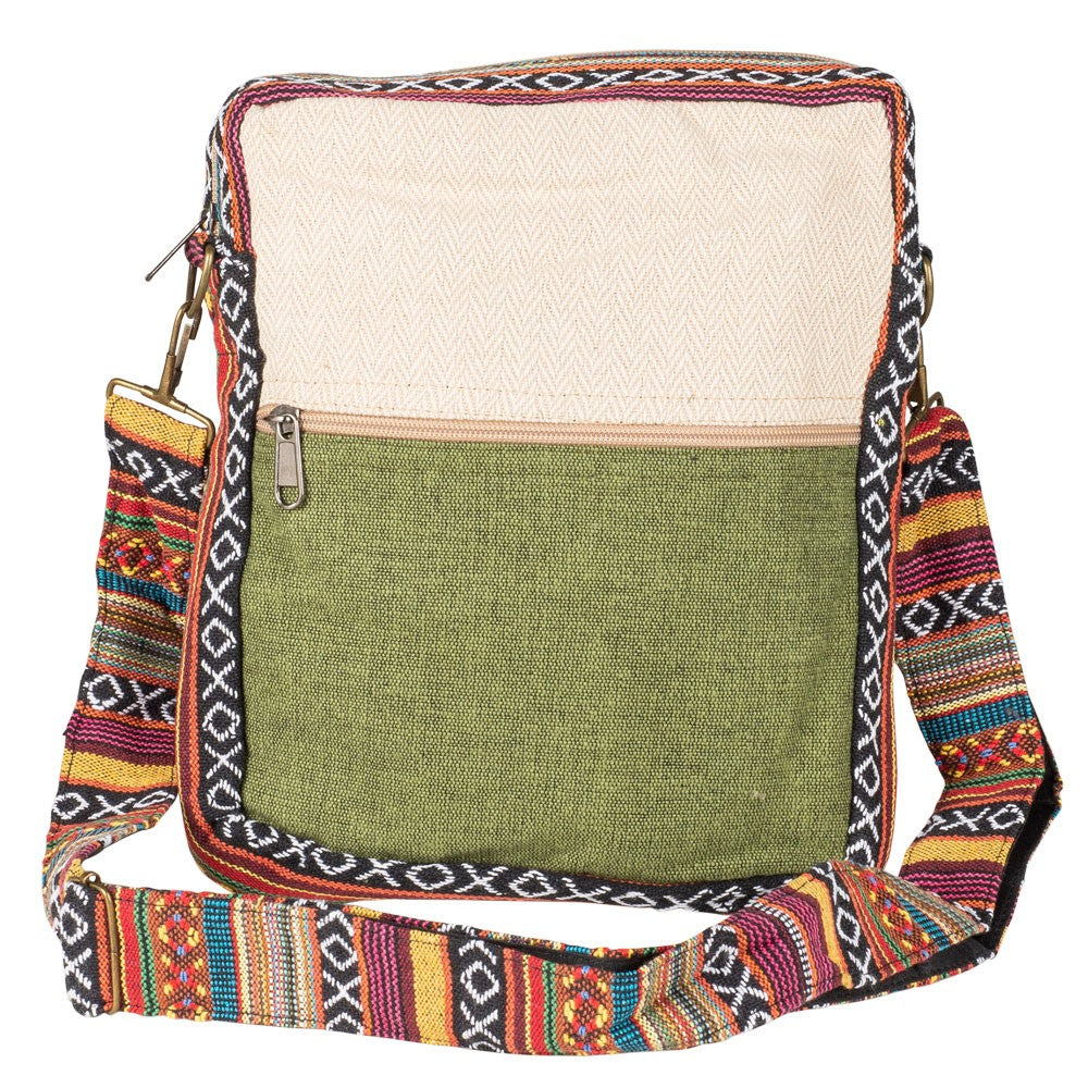 Hemp Multicolored Crossbody