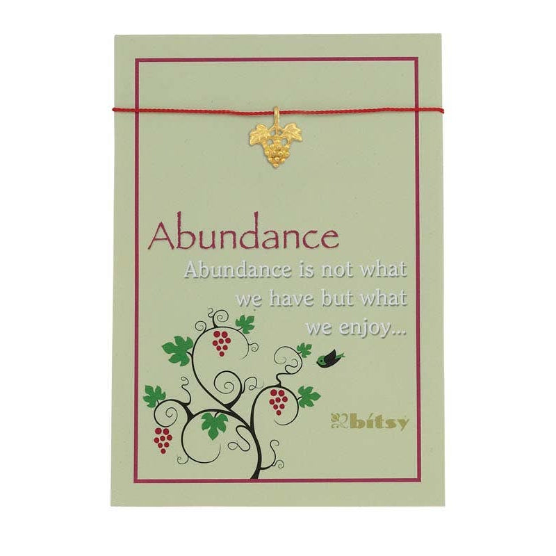 Abundance Pendant Charm Necklace