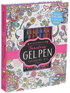 Kaleidoscope: Fabulous Gel Pen Coloring Kit by Editors of Silver Dolphin Books: Kit - Paperback 48 pages / English