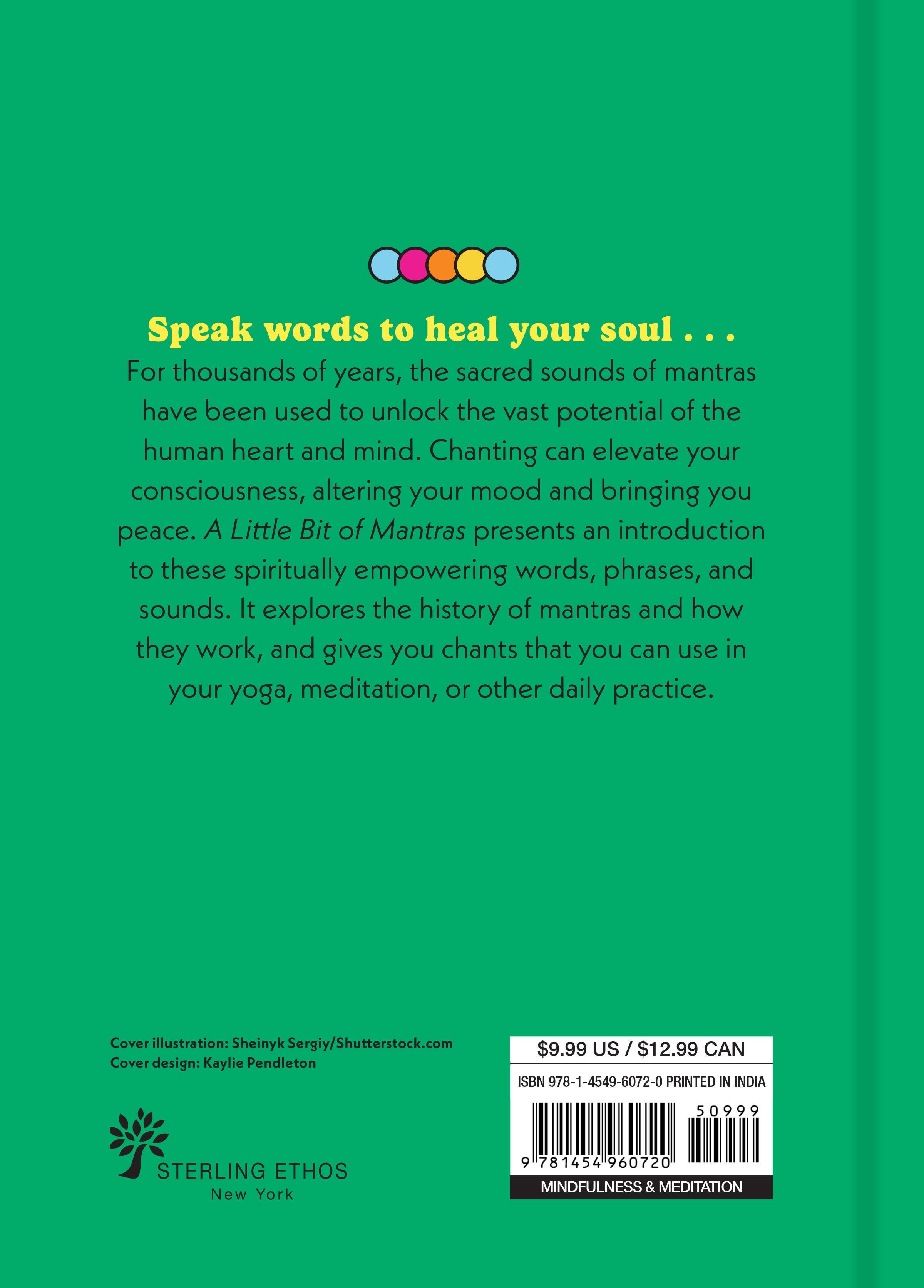 A Little Bit of Mantras by Lily Cushman: Hardcover