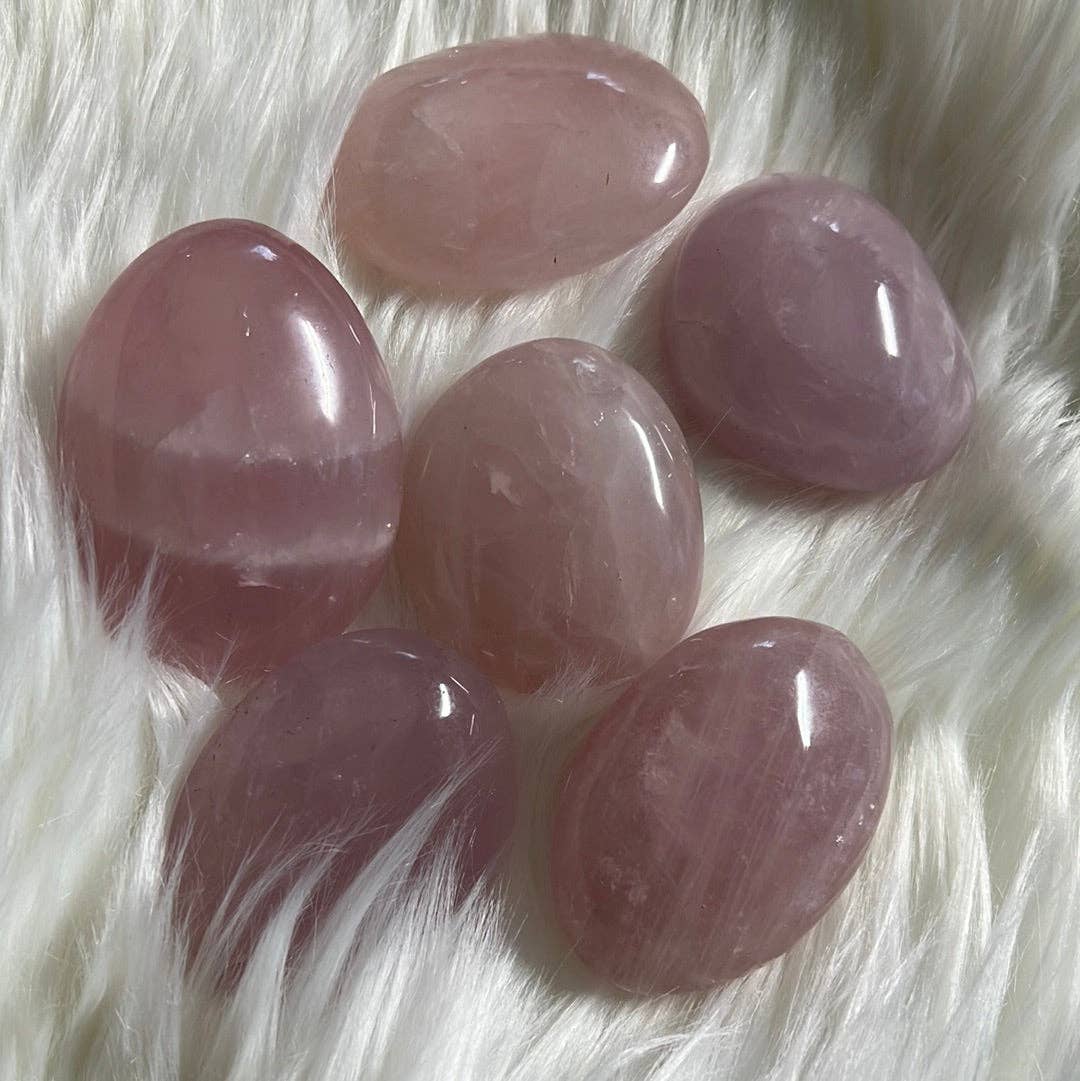 Rose Quartz Tumble Stones Jumbo