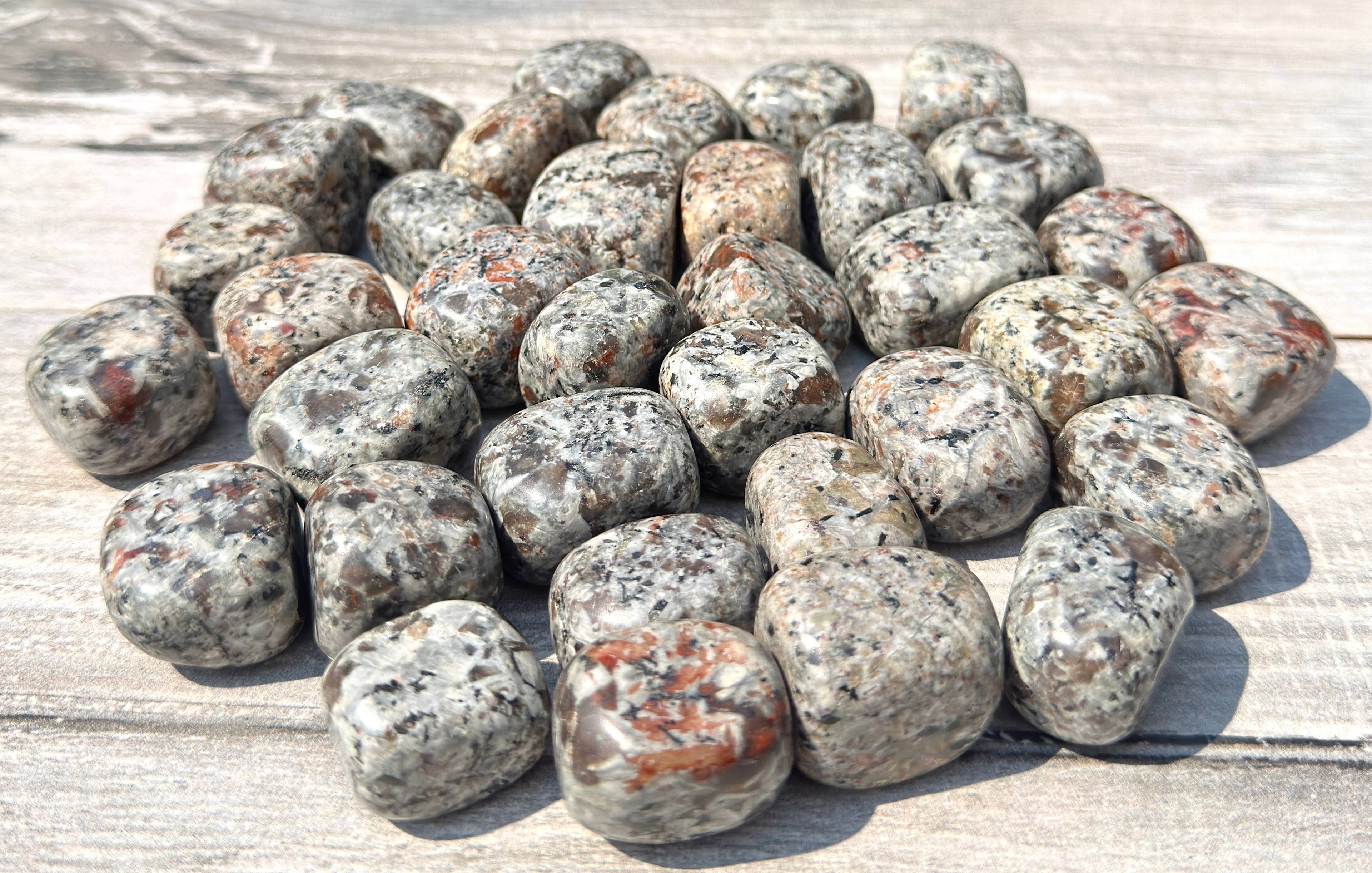 2 Lbs Natural Yooperlite aka Emberlite Tumble Crystal