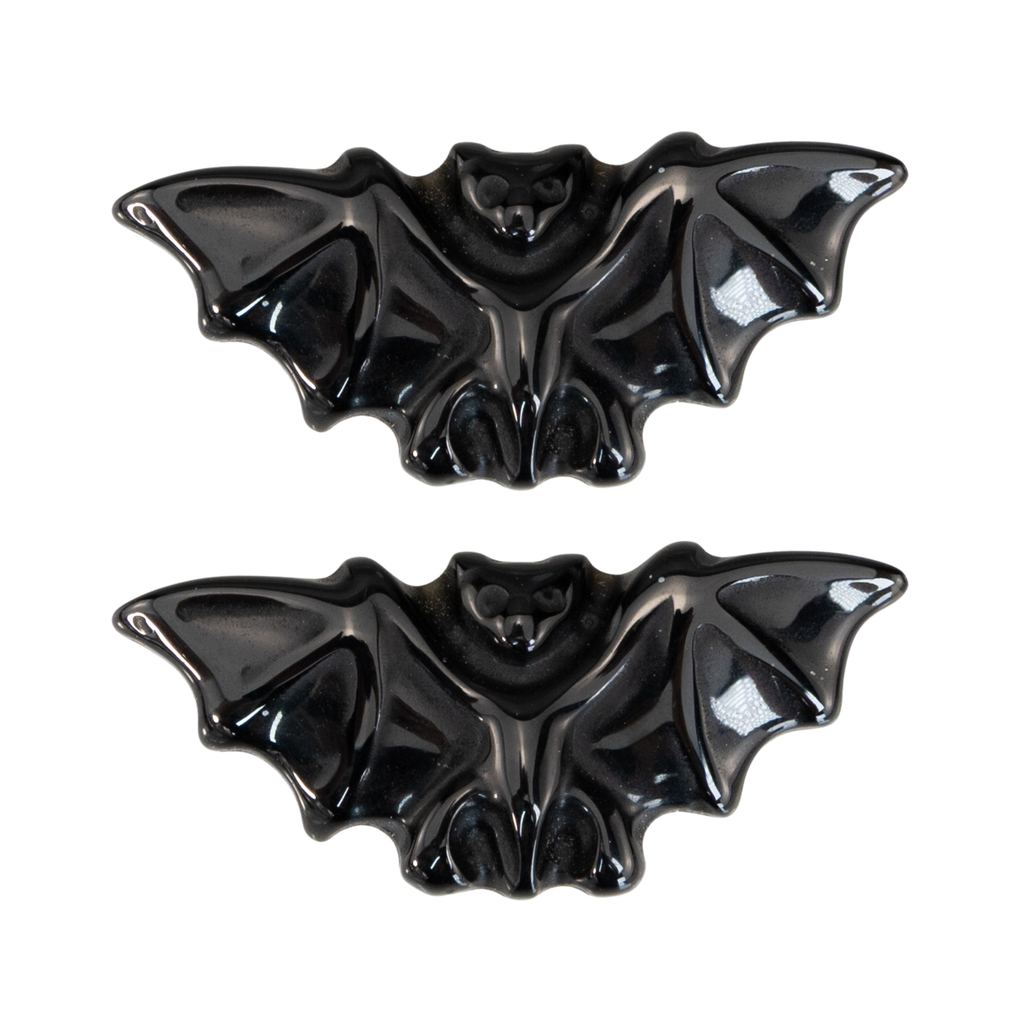 Black Obsidian Carved Bat.
