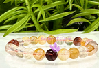 Natural Hematoid  Golden Healer 8mm Stretch Bracelets