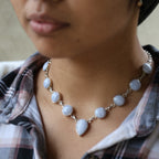 Blue Lace Agate Necklace