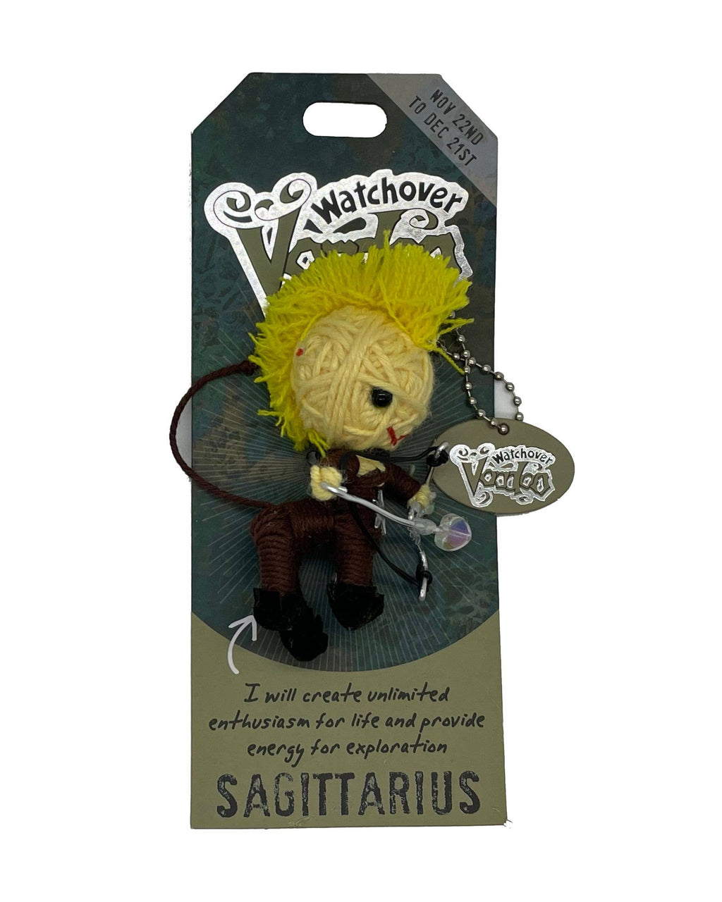 Sagittarius - Watchover Voodoo Dolls - Zodiac - Keychain