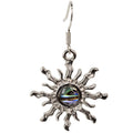 ABALONE SUN SHAPE EARRING