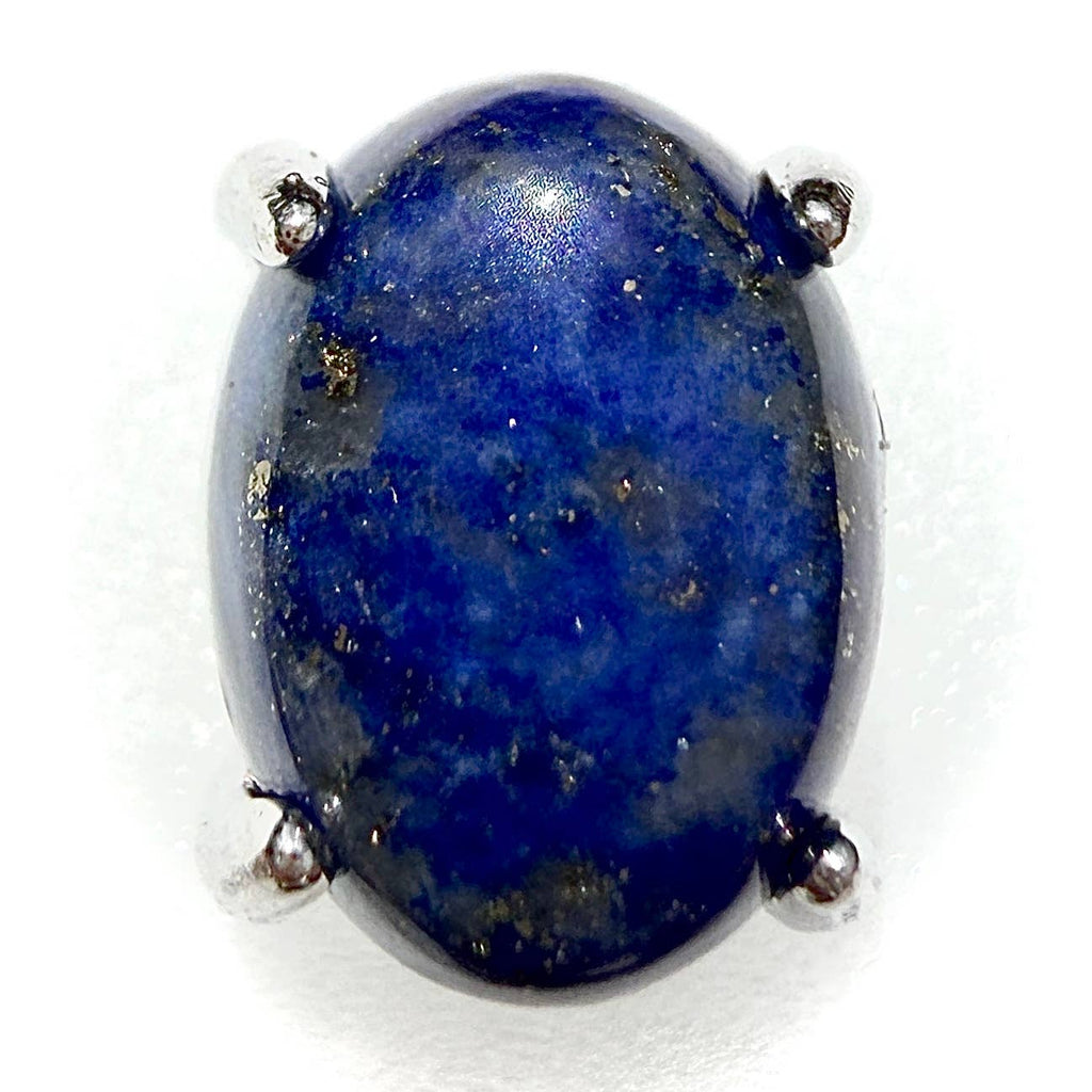 Lapis Lazuli Stud pair 6x8mm