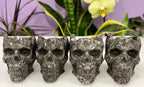 Natural Yooperlite aka Emberlite Skull Bowl Crystal Healing