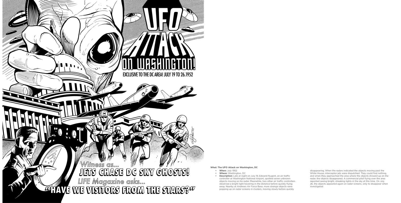 Alien Encounters Coloring Book by: Paperback 64 pages / English