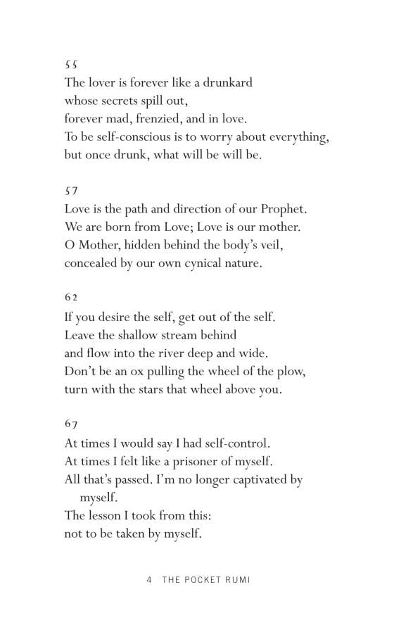 The Pocket Rumi