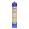 Aloha Bay 7 Chakra Energy Pillar Candle-6 Third Eye: Abundance