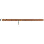 Vegan Leather Dog Collar - 7 Chakras - Large (Each)