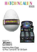 Hatching Alien Eggs .