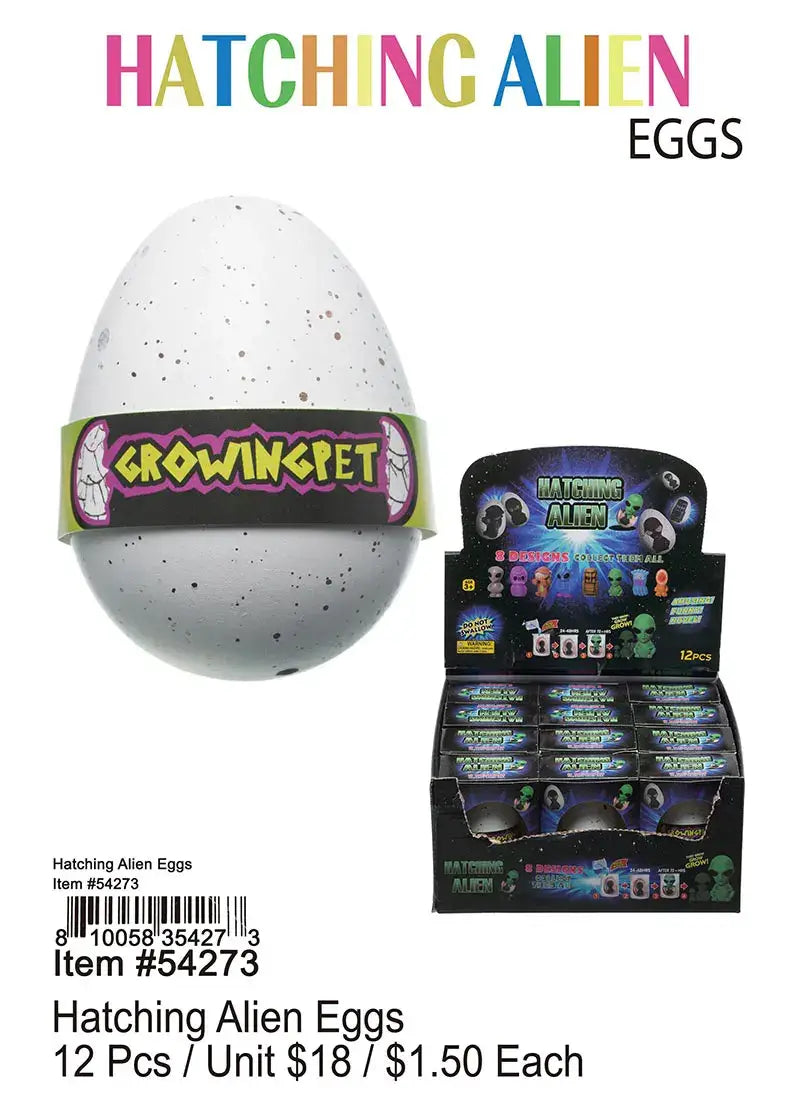 Hatching Alien Eggs .