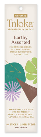 Triloka Earthy Assorted Original Incense