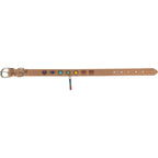 Vegan Leather Dog Collar - 7 Chakras - Medium (Each)