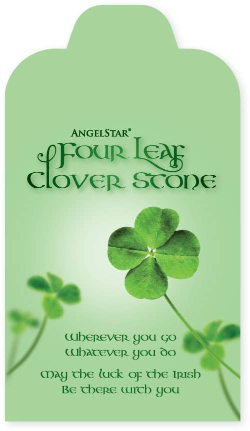 Four Leaf Clover Stone 36pc Prepack
