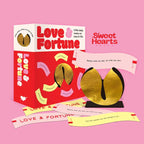Fortune Cookies: Love & Fortune by Sweet  Hearts Press: Flashcards 50 pages / English