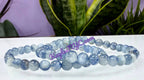 Natural Blue Kyanite 6mm Crystal Healing Stretch Bracelet