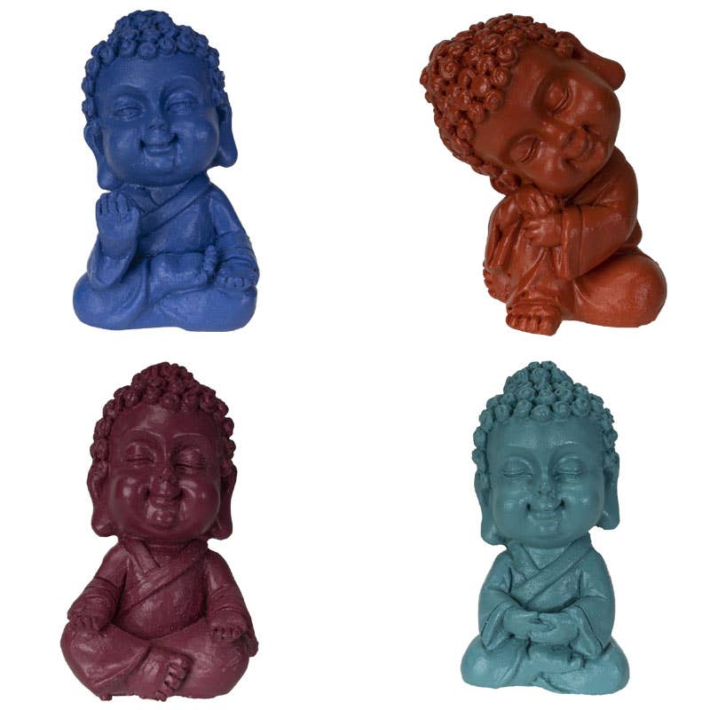 Colorful Little Buddha 4PC Set