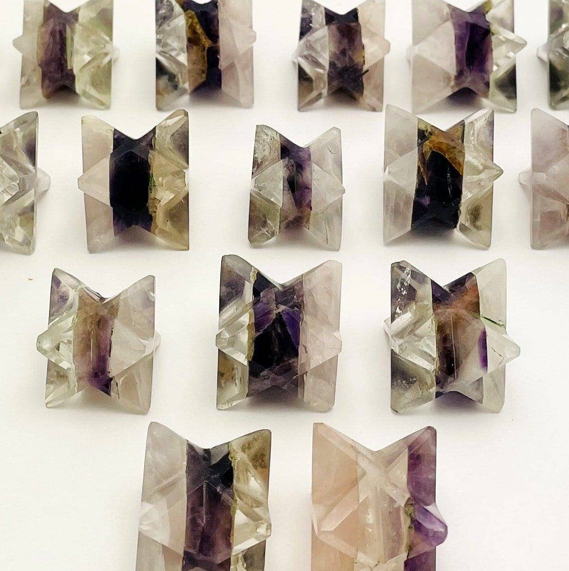 Crystal Merkaba Tri-Stone Star: 1