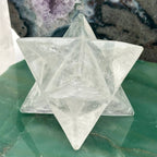 Crystal Quartz Merkabah Star: 600-800g