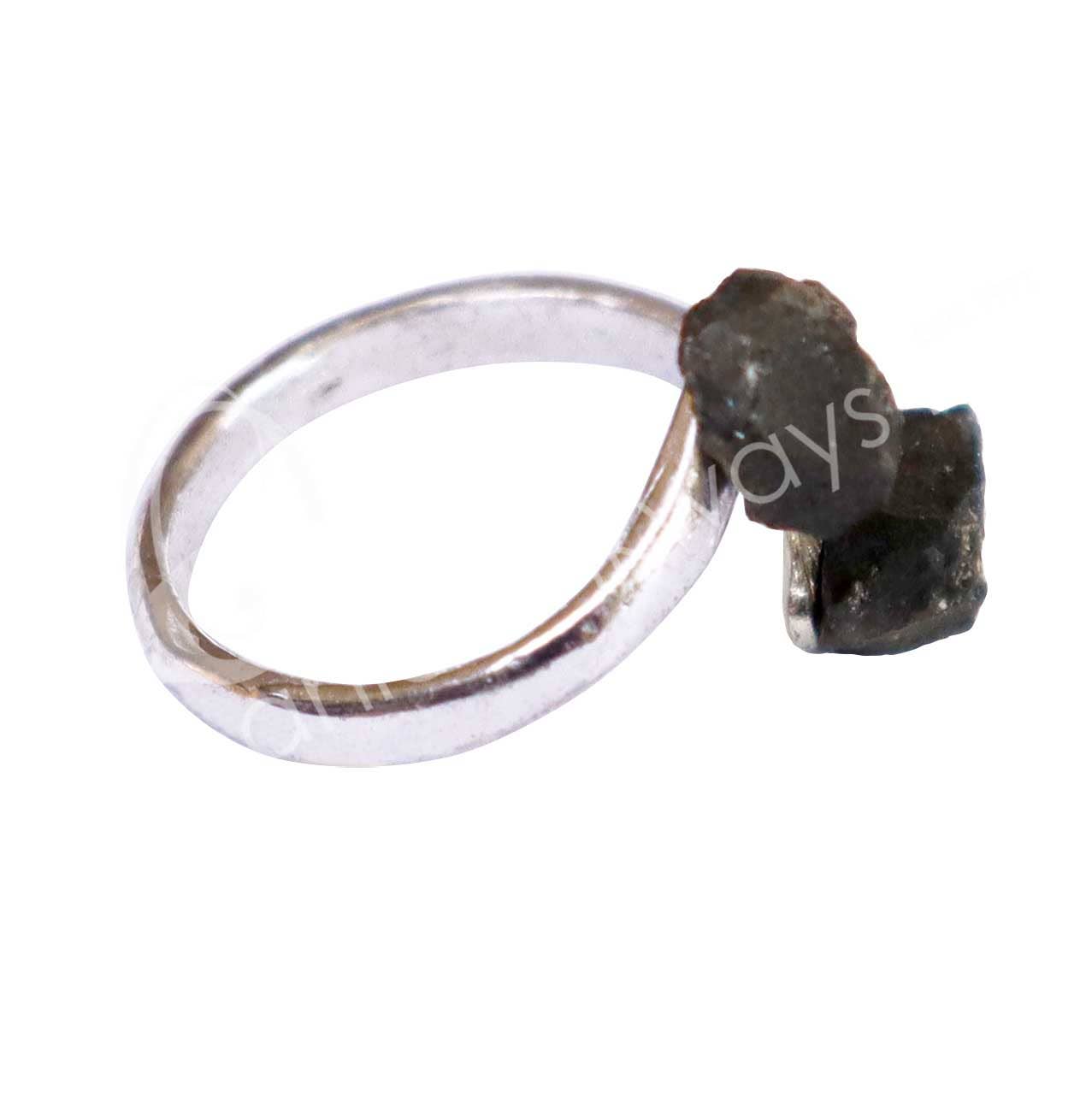 Ring - Shungite Metal Adjustable 20-22 mm Dia.