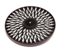 Kaleidoscope Round Incense Holder - Soapstone