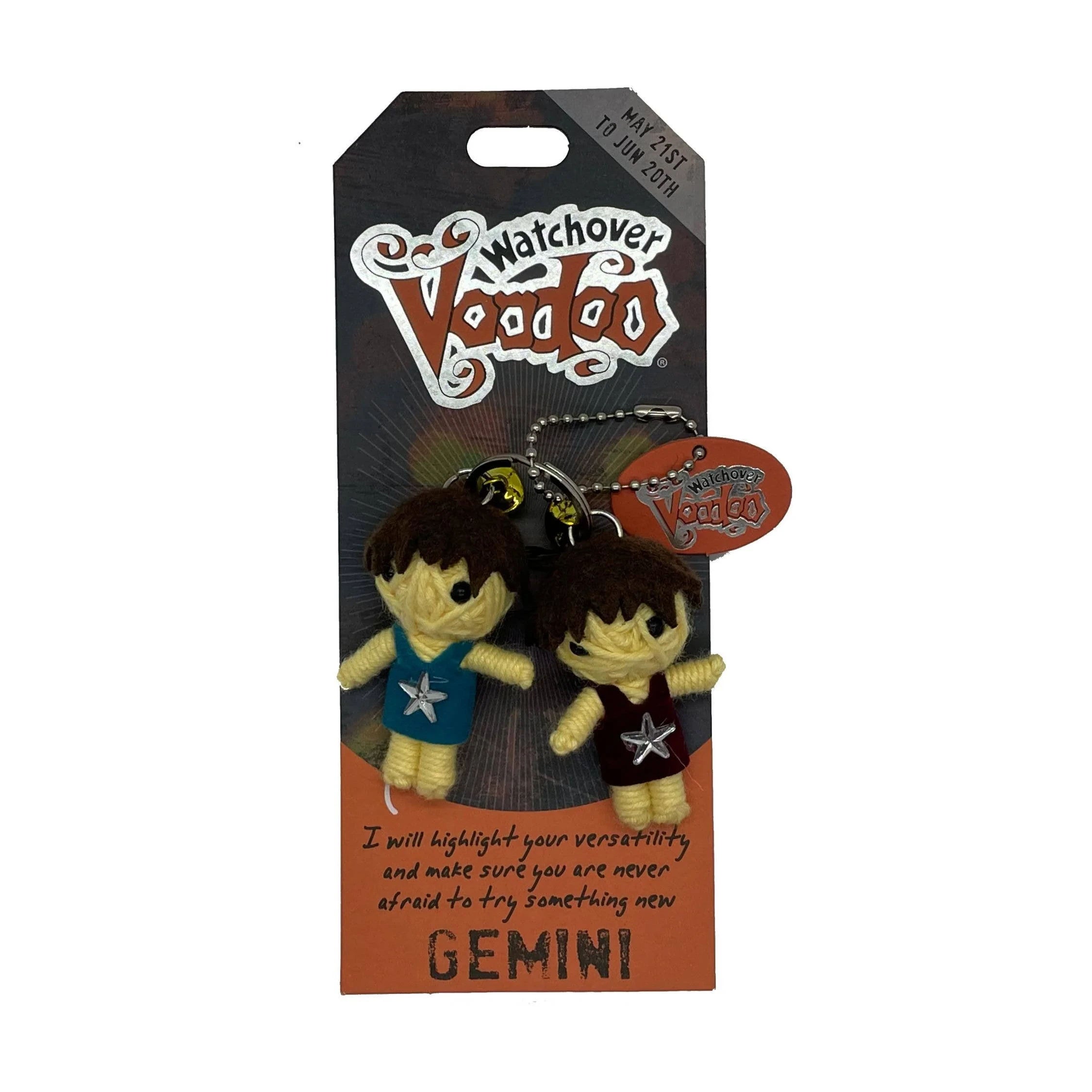 WVD-Gemini - Watchover Voodoo Dolls - Zodiac - Keychain