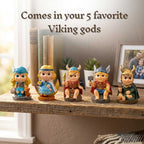 Polyresin Baby Viking Figurine - Thor (Each)