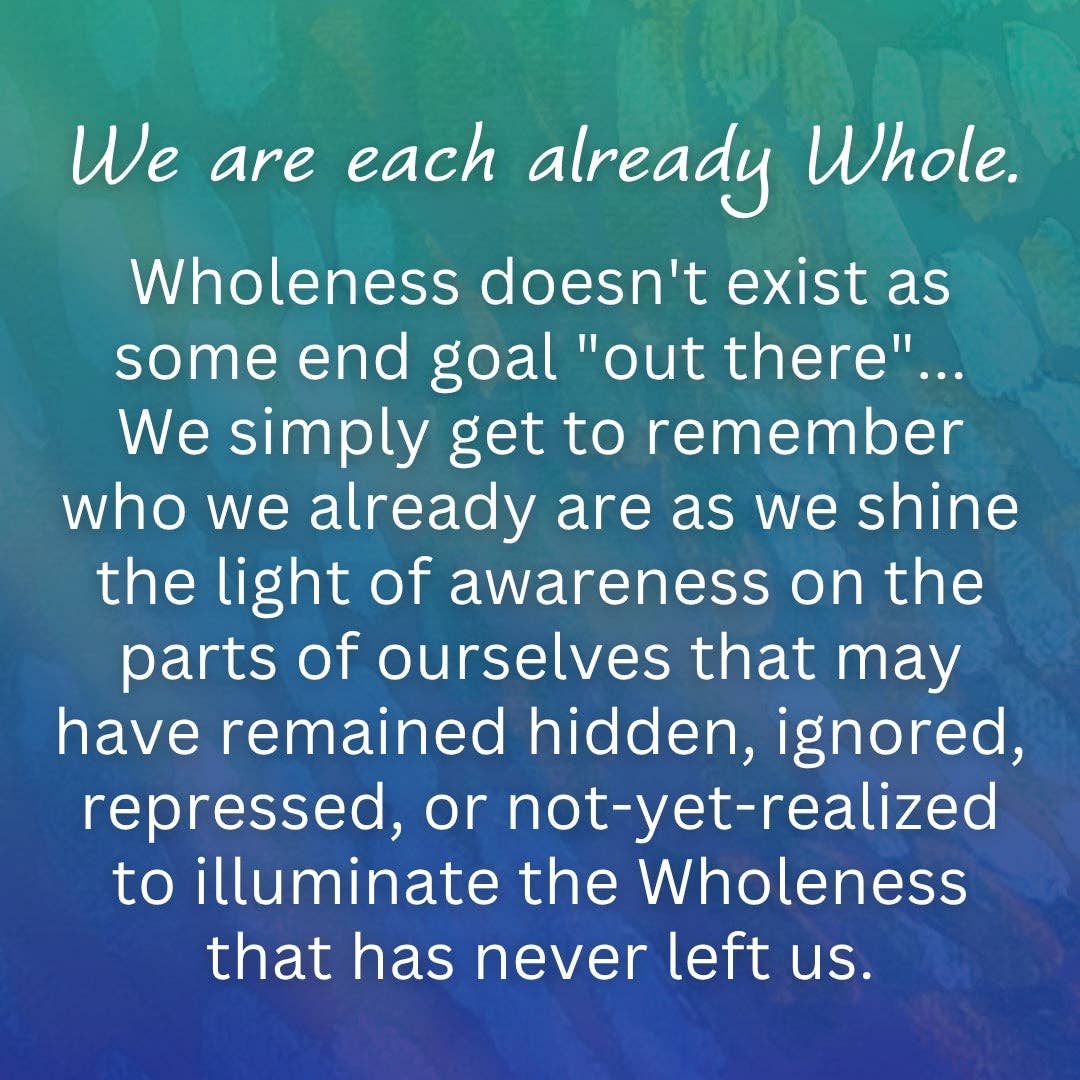 Wisdom of Wholeness: Shadow Work Journal