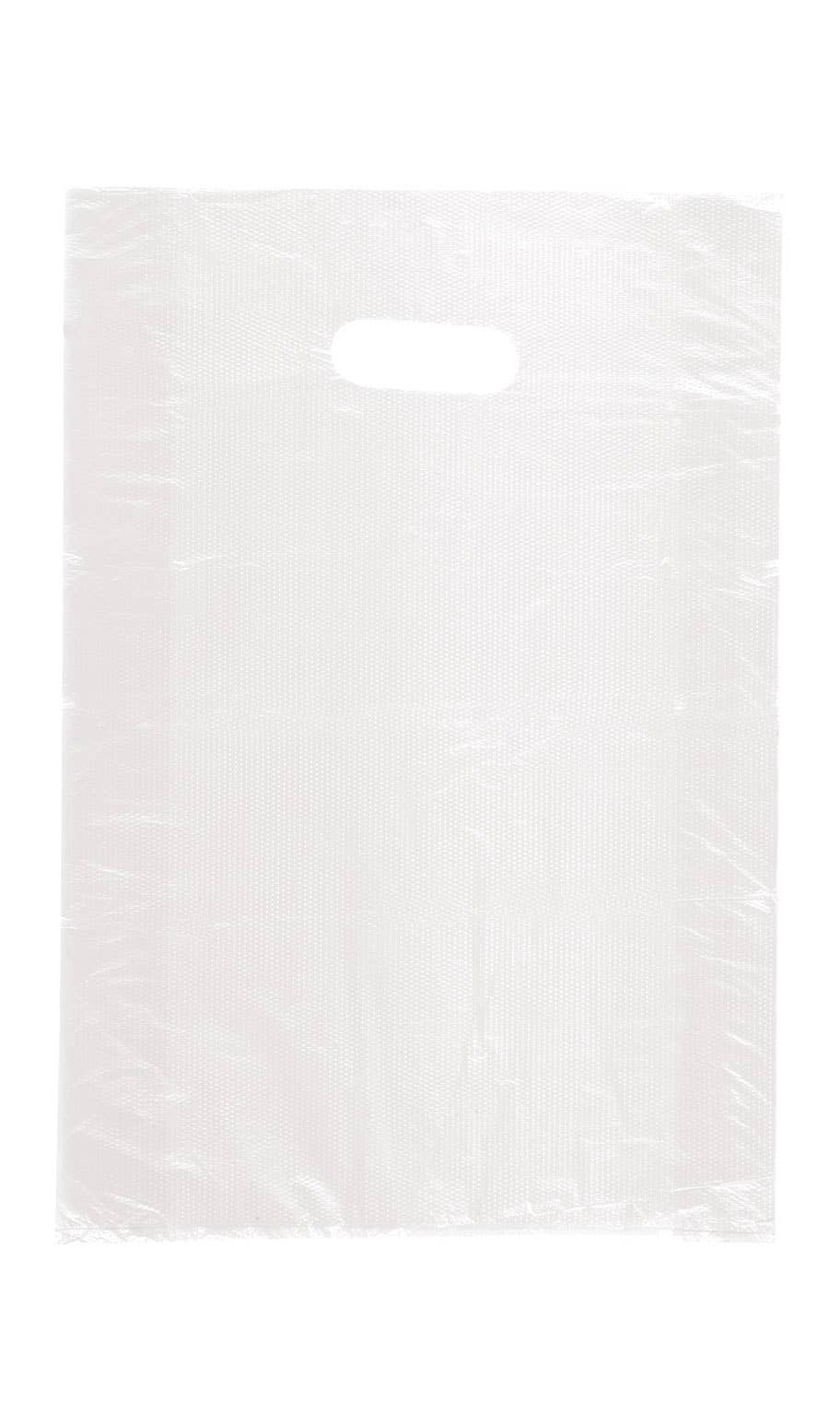 High Density Merchandise Bags: Purple / Case of 1000 / Medium