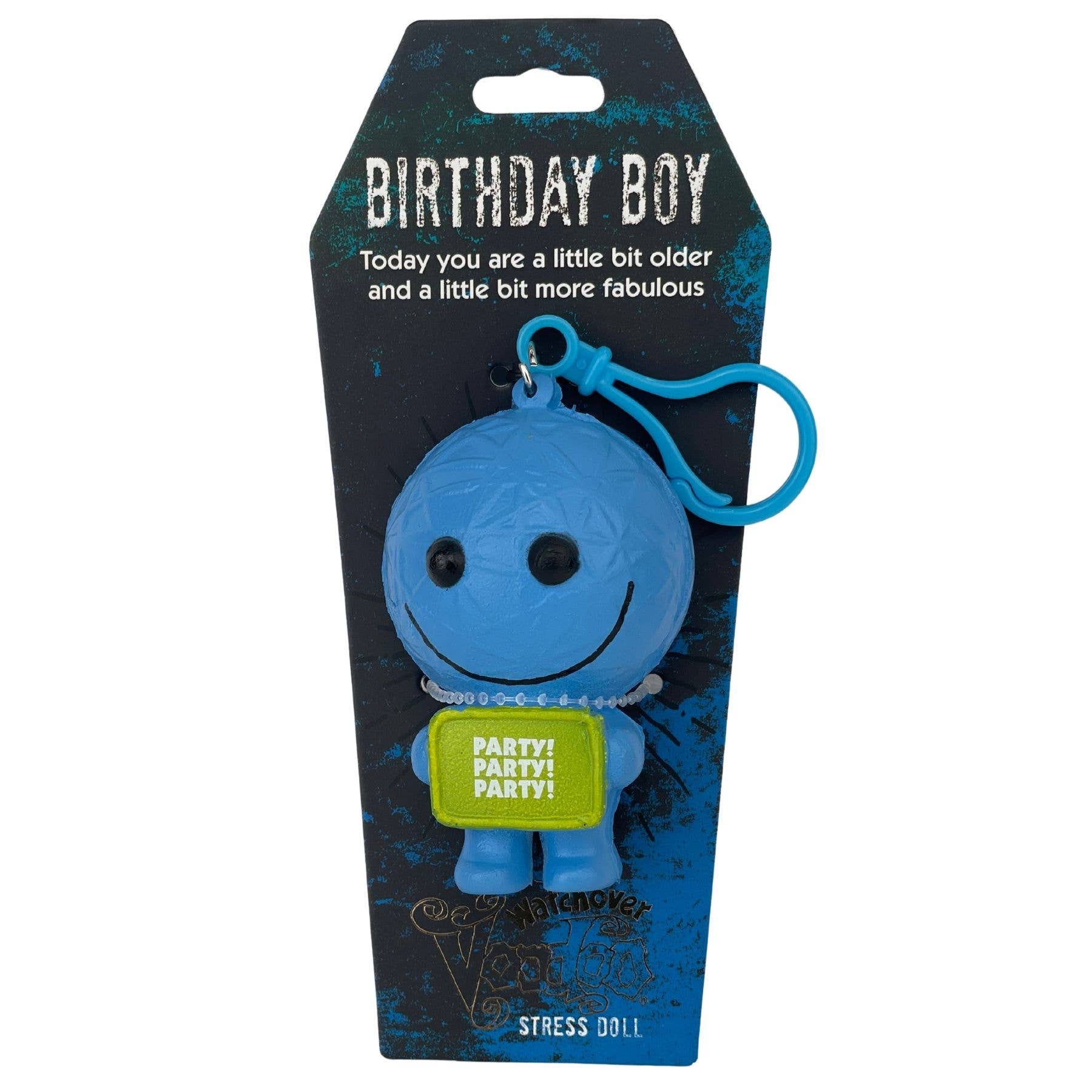 WVD-Watchover Voodoo Stress Doll - Birthday Boy - Keychain