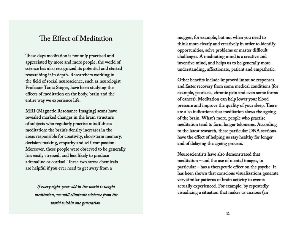 The Little Book of Meditation: Hardcover