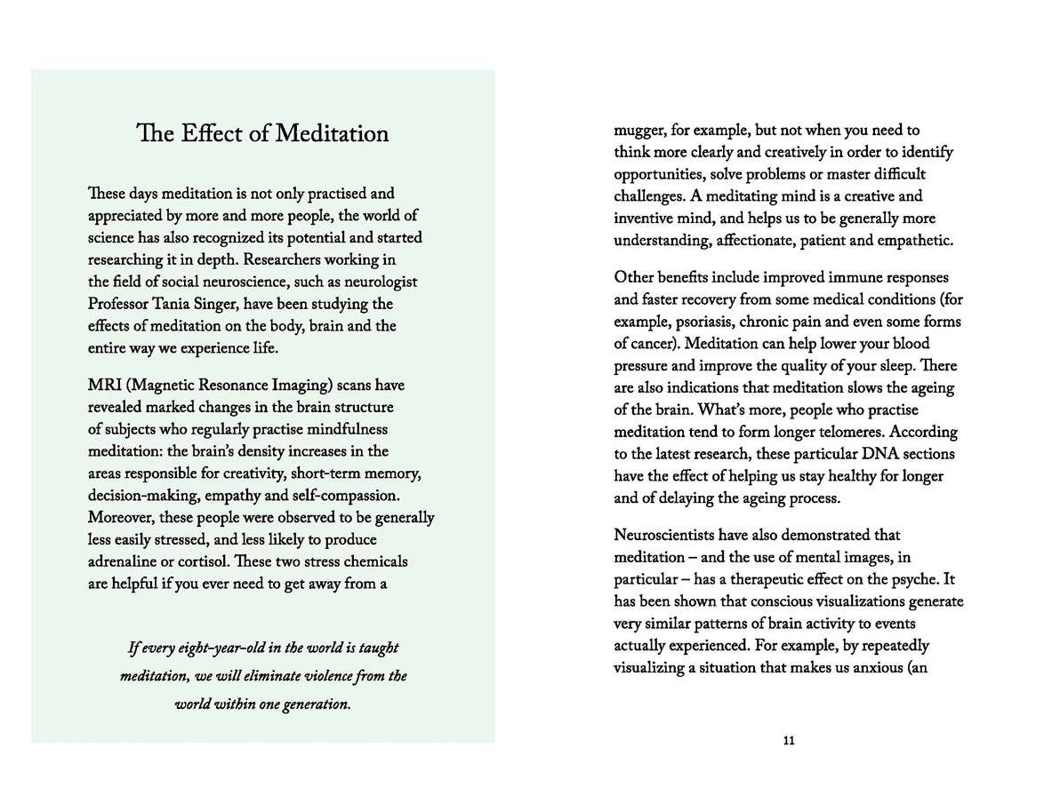 The Little Book of Meditation: Hardcover