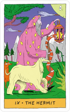 Whimsical Witch Tarot in a Tin