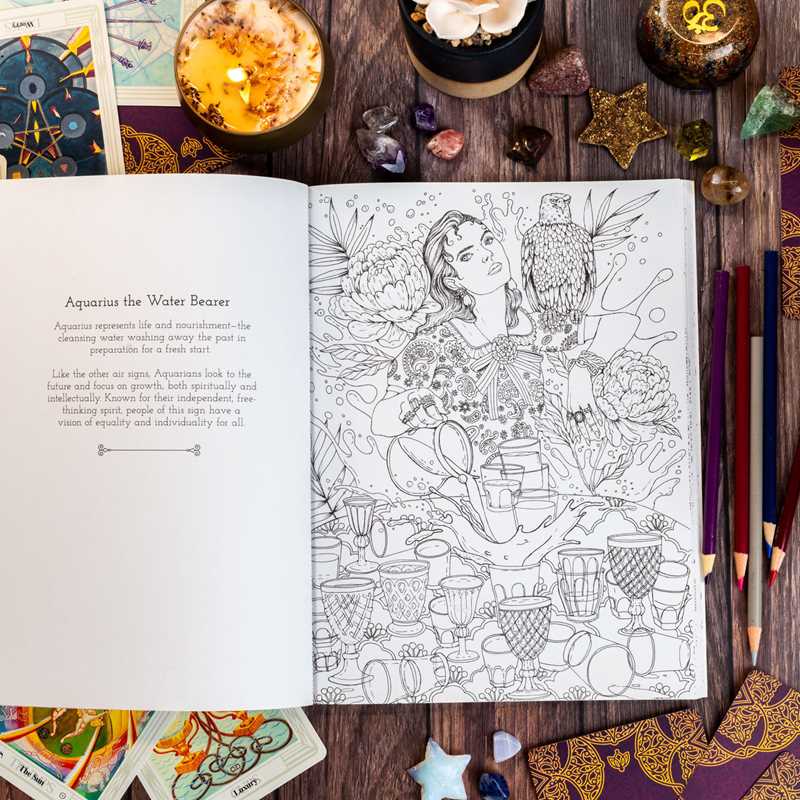 Astrology Coloring by Ana Jarén: Paperback 96 pages / English