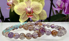 8mm Natural Super 7 Crystal Healing Stretch Bracelet 7.5"